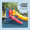 Playsafer Elevate Rubber Playground Tiles - 1" High Density Interlocking