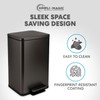 SIMPLI-Magic 13.2 Gallon (50L) Step Trash Can – Kitchen Garbage