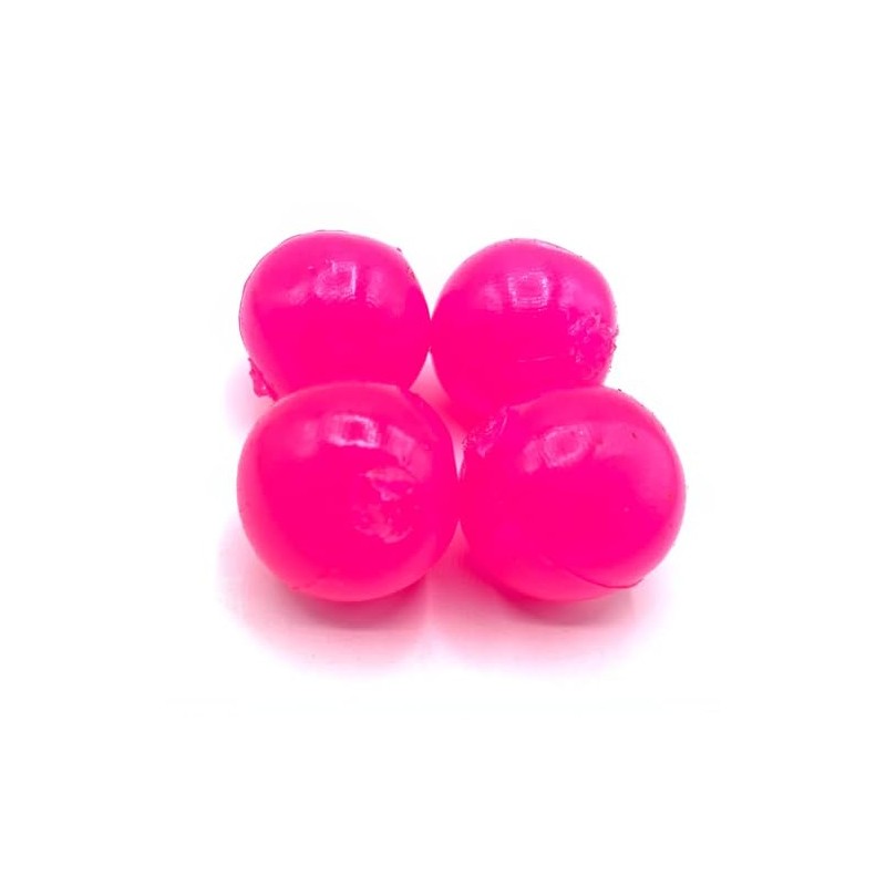 BNR Tackle Soft Beads 25mm 4 Pack - Clown