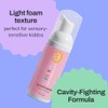 AutoBrush Foaming Kids Bubblegum Pasta dental – Sin fluoruro –
