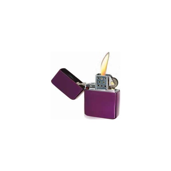 Vector KGM Thunderbird Vintage Lighter - Sparkle Purple Finish Hi Polish Chrome