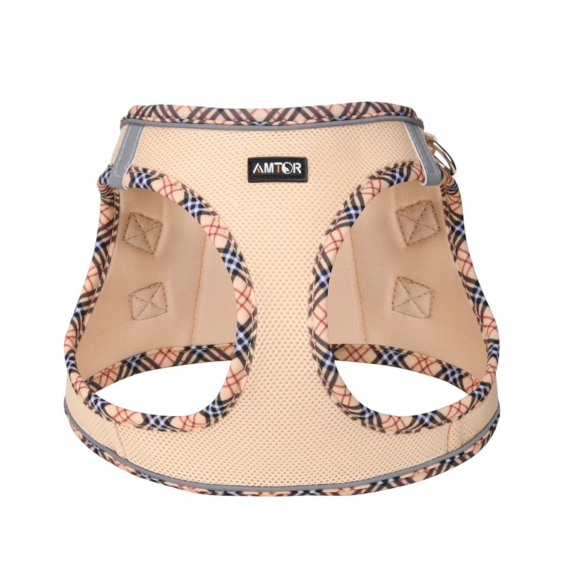 AMTOR Small Dog Harness with Leash Set, No Escape Easy
