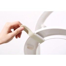 Daycount 4-Pack Toilet Cover Extractor Lid Lifter Holder, Avoid Touching with Self Adhesive Toilet Lid Protector
