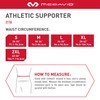 Mcdavid 3110 atlético Supporter (Pack de 2), Blanco, XX-Large