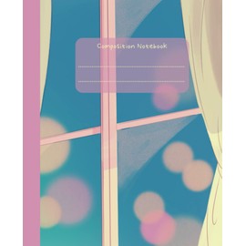 Composition Notebook: Dot Grid Journal, Lo-fi Aesthetic Anime Bedroom Window