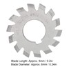 8-Piece Gear Router Bit 20° Gear Router Bit M1.5 High