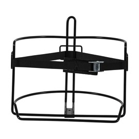 Buyers Products Steel Wire Water Beverage Cooler Truck, Cart, UTV, Mower or Landscape Trailer Mount Rack Holder, 5201007, 5 Gallon, Black