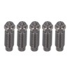 5PCS 0.4mm Nozzles M6 Thread 1.75mm Filament Hardened Steel Nozzle