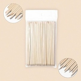 Nail Wood Stick Remover Stone Parts 15cm 100pcs-WFI8Y8G / 네일 우드스틱 리무버 스톤파츠 15cm 100개-WFI8Y8G