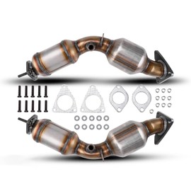 KAX 644029 644030 Catalytic Converter Stainless Steel Fit For 2008-2013 G37 3.7L,2003-2008 G35 3.5L,2003-2009 350Z 3.5L, 2014-2015 Q50/Q60 3.7L,2003-2012 FX35 3.5L Catalyst Convertor (EPA Complaint)