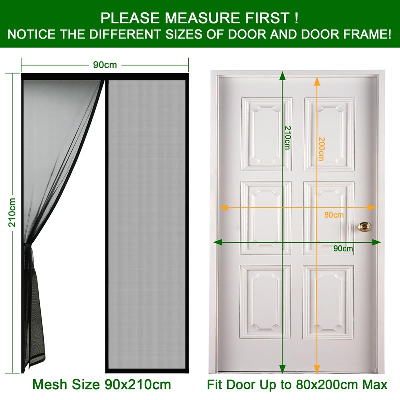Magnetic Fly Screen Door