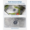 iFealClear 2 PCS 3-in-1 Kitchen Drain Stopper,Upgraded Kitchen Plug Strainer,