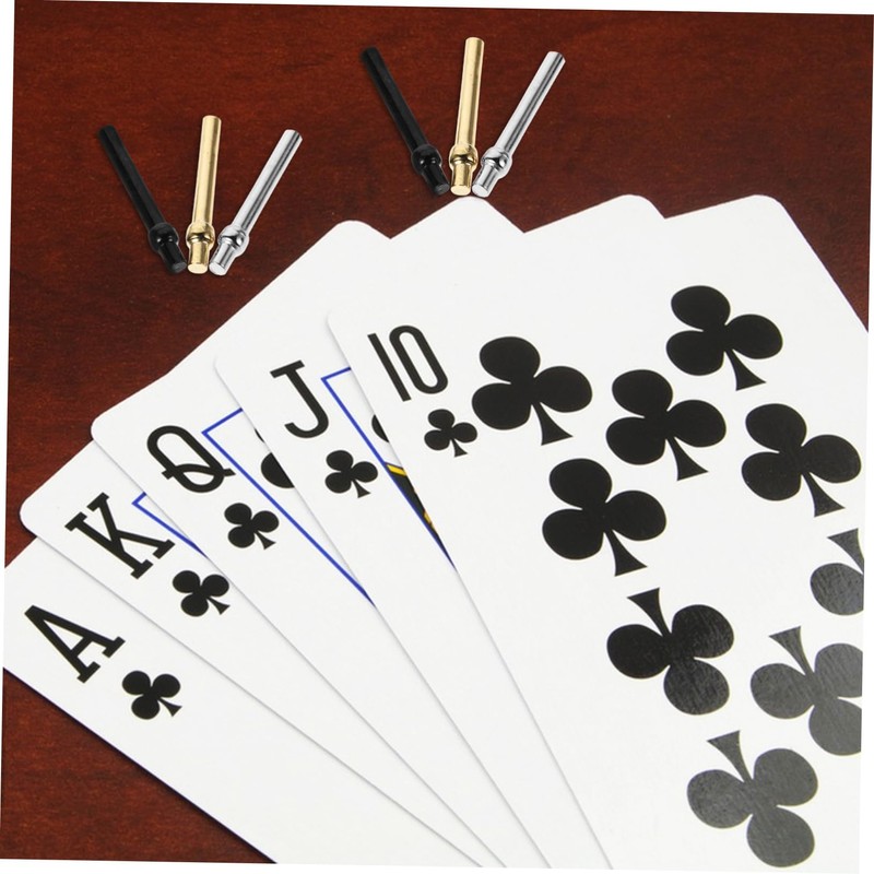 CORHAD 48pcs Metal Cribbage Scoring Pegs Set for Cards Game