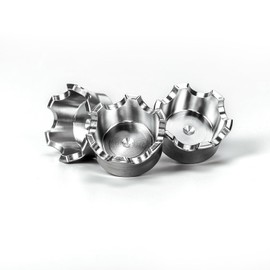 SUNWAYFOTO TP-02 3/8" Stainless Steel Tripod Spike Feet Universal Tripod Feet Replacement Parts Accessories (Pack of 3)