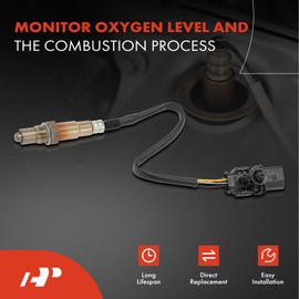 A-Premium - Sensor de oxígeno O2 compatible con Mini R55/R56/R57 Series Cooper 2009-2010, L4 1.6L, DOHC, Upstream