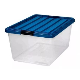 Iris Caja Plastica De Almacenamiento Con Tapa  42 Litros!