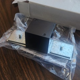 ConTech LBC22-8-B  2 X 2" Straight Connector Black Finish Track Lighting LBC22/8