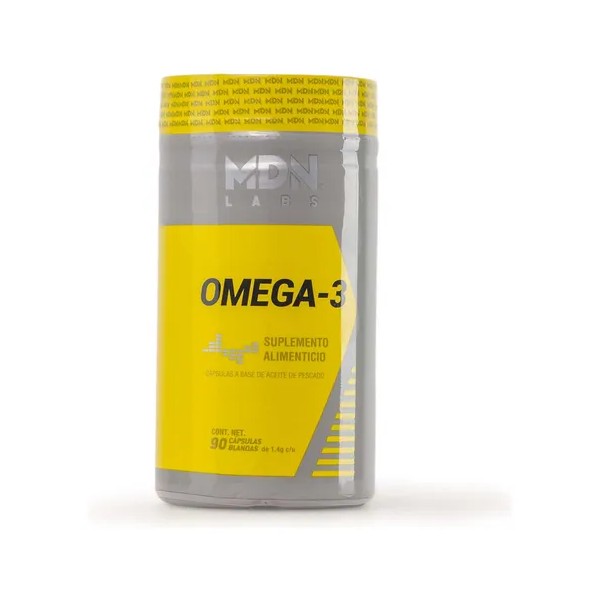 Omega-3 MDN Labs 90 Cápsulas Blandas 1000mg Sin sabor