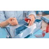 tesa UK 57858-00000-03 Mini Hand Dispenser Clear Semi-Automatic Tape Label