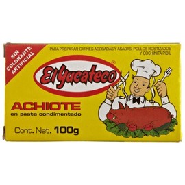El Yucateco Paste Achiote, 3.5 oz