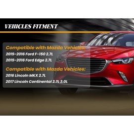 FT4E-9D376-AB High Pressure Fuel Pump Compatible with Ford F-150 Edge 2.7L 2015 2016, Replaces #FT4E-9D376-AB FT4E-9D376-AA