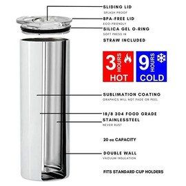 Unbranded Sweet but a Little Bit Twisted, Candy Cane Christmas Vibes,  20oz Tumbler