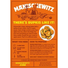 Manischewitz Sweetened Potato Pancake Mix Gluten Free 6 Ounce Pack of 6