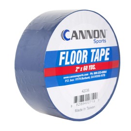 Cannon Sports Floor Marking Tape for Gymnastics, Grappling, Wrestling and Fitness Training (2 inch, Blue)