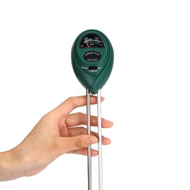 Soil Moisture Meter, 3 in 1 PH Tester &amp Light Monitor Kits for Garden, Lawn