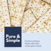 Snacktery Whole Wheat Flatbread Crackers - All Natural Onion Crackers