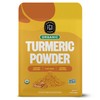 FGO Organic Turmeric Powder w/Curcumin, 8oz Resealable Pouch, USDA Organic