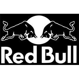 Redbull Logo (White)