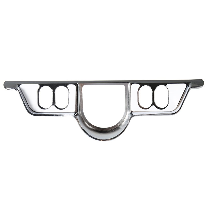 Chrome Switch Dash Panel Accent Cover for Harley Touring 96-13