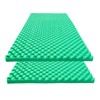 KTOESHEO 2 Pcs Acoustic Foam Egg Crate Panel,48''X24''X2'' Studio Foam