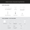 MODE Outdoor Collection 1 1/8" Diameter Curtain Rod Set with
