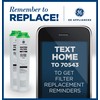 GE Under Sink Water Filter Replacement, Dual Flow, Reduces Sediment,