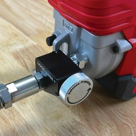 LockNLube Pressure Return Valve for Use with Cordless Grease Guns. No More Pressure Locks! Returns Grease to The Tube. Releases Hose backpressure.