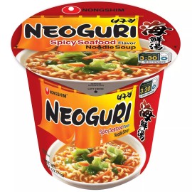Nongshim Neoguri Spicy Seafood Flavour Cup 75gX6cups