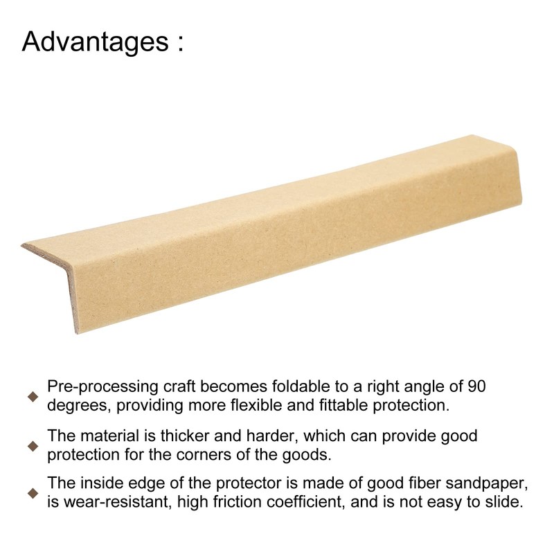 PATIKIL Adjustable Cardboard Corner Protector Package Frame Protectors L Shaped