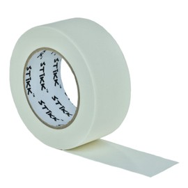 2" inch x 60yd STIKK White Painters Tape 14 Day Easy Removal Trim Edge Finishing Decorative Marking Masking Tape (1.88 IN 48MM)