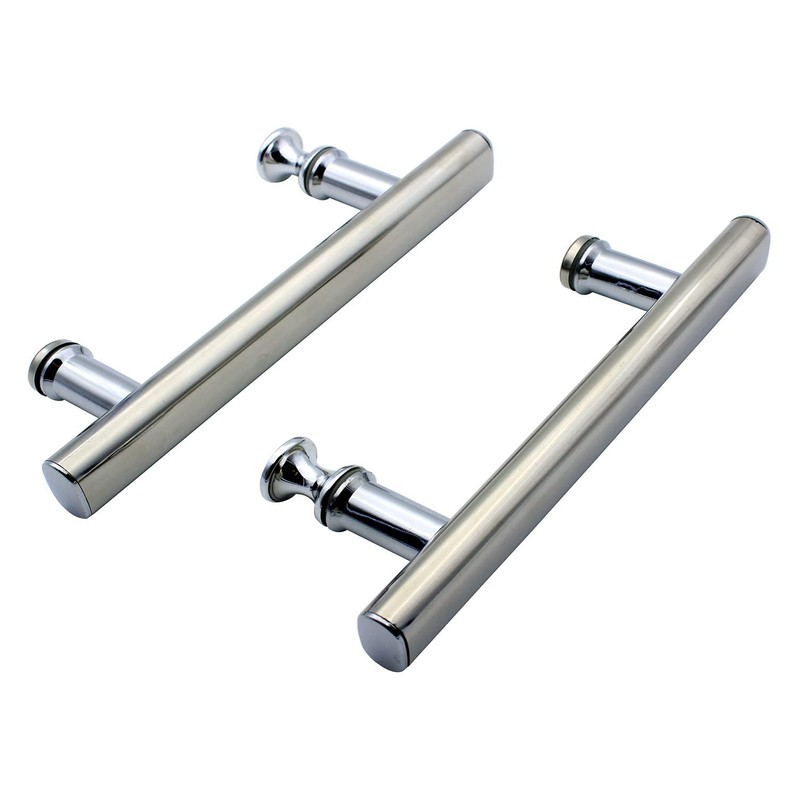 KEABATH 2 Pack Square Shower Door Handle with Plastic knobs