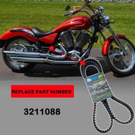 Drive Belt Compatible with Victory Kingpin 2004-2005, Victory Vegas 2003-2005, Touring Cruiser 2002-2006 Replace 3211088