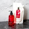 THANN Shower Gel AW (Aromatic Wood) Body and Refill Set
