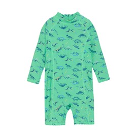 CareTec Swim Suit L/S - Boys, Costume da Bagno Bambini e ragazzi, Verde (Absinthe Green), 98