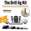 EVALD Heavy Duty Floating Shelf Bracket | 8-Inch Floating Mantel