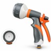 8-Pattern Garden Hose Nozzle for Watering – Adjustable Spray Gun