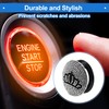 VekAuto Car Push Start Button Cover, Engine Button Cover Universal