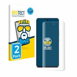 BROTECT Pack of 2 Full Cover Screen Protectors for Honor 50 Full Screen Protector [3D Curved, Anti-Fingerprint, Crystal Clear]