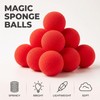 ROMI FLORIA 10Pcs Red Sponge Balls Soft Magic Tool Sponge