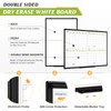 36" x 24" Magnetic Dry Erase Calendar Whiteboard, 4 Month